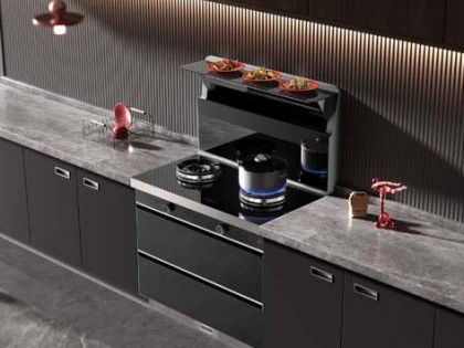 迅達集成灶x3系列320x廠家及價格 消毒柜集成灶